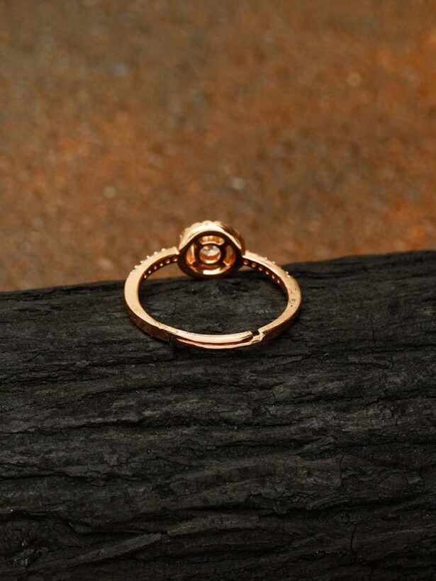 Buy Lucy Round AD Adjustable Ring FR018