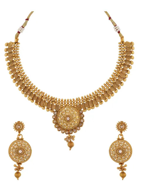 Buy Gold Necklace Set